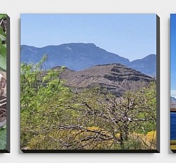 mountains green trees las vegas